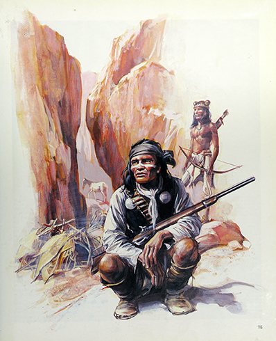 Native Americans: the life and culture of the North American Indian ~ Norman Bancroft-Hunt, illustrated by Michael Codd