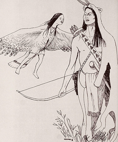 Turkey Brother, and other tales : Iroquois folk stories ~ Joseph Bruchac ~ art / illustration by John Kahionhes  (Kahonhes  ~  Ka-Hon-Hes) Fadden