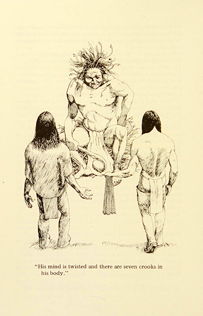 The white roots of peace ~ Paul A. W. Wallace ~ art / illustration by John Kahionhes  (Kahonhes  ~  Ka-Hon-Hes) Fadden