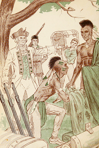 Katharine E. Wilkie ~ Daniel Boone: Teaming the wilds  ~ art / illustration by Harper Johnson