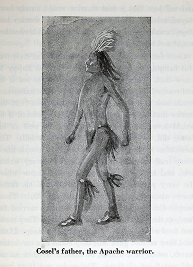 William Cunningham ~ Cosel with Geronimo on his last raid; the story of an Indian boy  ~ art / illustration by  Edwin Willard Deming