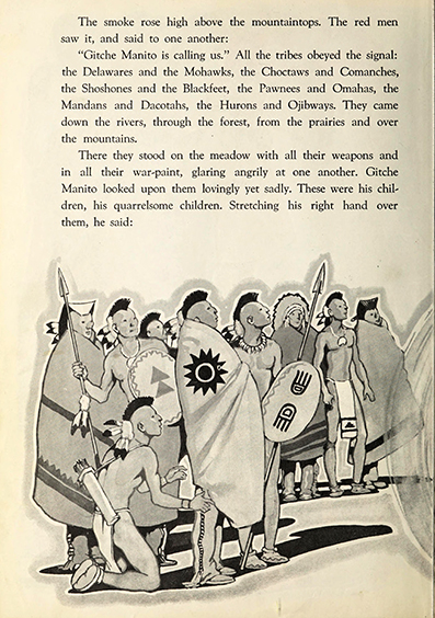 The story of Hiawatha; adapted from Longfellow - Allen  Chaffee - art by Armstrong  Sperry