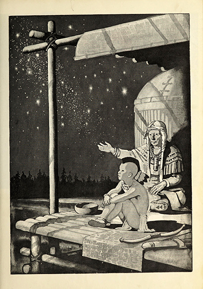 The story of Hiawatha; adapted from Longfellow - Allen  Chaffee - art by Armstrong  Sperry