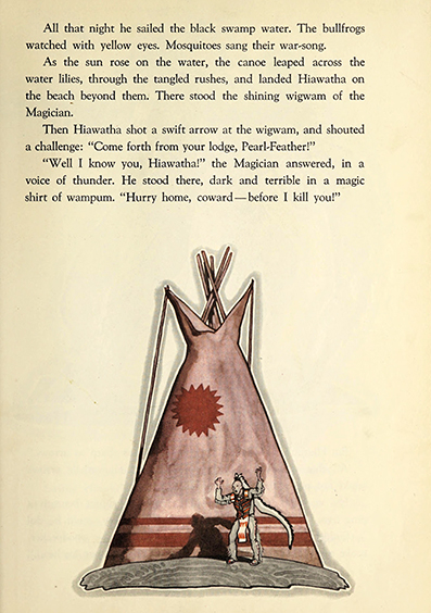 The story of Hiawatha; adapted from Longfellow - Allen  Chaffee - art by Armstrong  Sperry