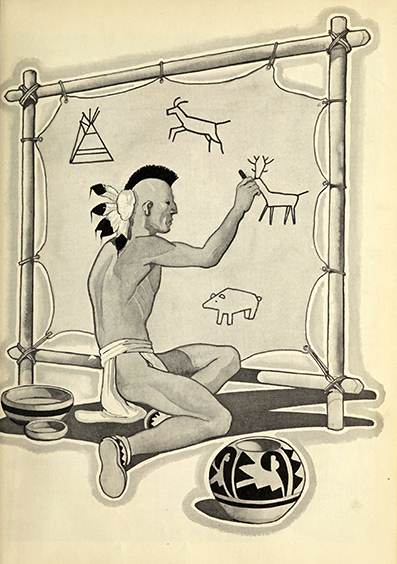 The story of Hiawatha; adapted from Longfellow - Allen  Chaffee - art by Armstrong  Sperry