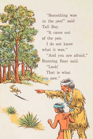 Tall boy and the coyote ~ by  Edna Walker Chandler~ art / illustrated by  Jack Merryweather