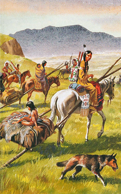 The story of the Indians of the Western Plains~  by Humphris Frank