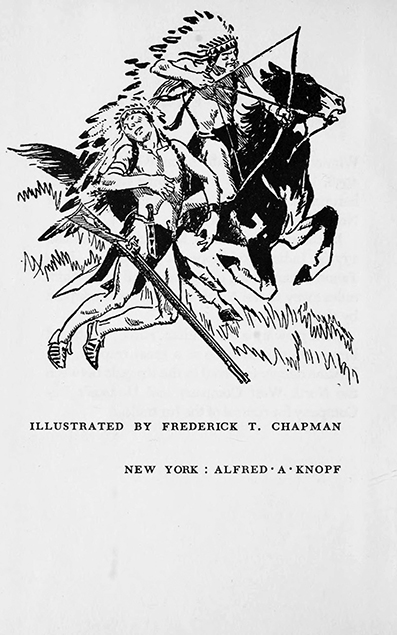 The White Falcon, by Sydney E. Fletcher, illustrated by Frederick T. Chapman,  New York, Knopf ~ 1955 