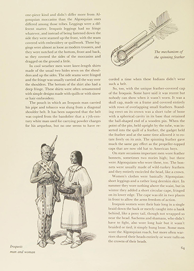 Indians, by Edwin Tunis, illustrated by Edwin Tunis, Cleveland, World Pub. Co ~ 1959 