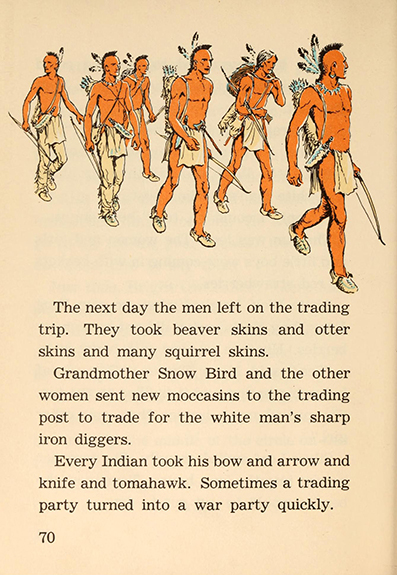 Little Wolf and the thunder stick, by Edna Walker Chandler, illustrated by Jack Merryweather,  Chicago, Benefic Press ~ 1956 