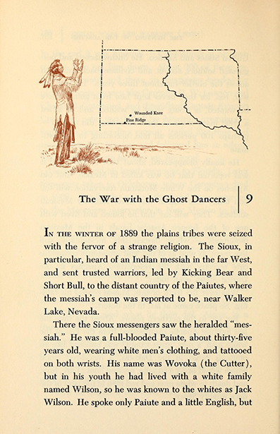 Indian wars and warriors, by Paul Iselin Wellman, ilustrace: Lorence Bjorklund<