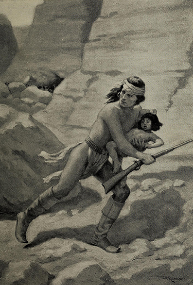 General Crook and the fighting Apaches ~ Edwin Legrand Sabin - illustrated by Charles H. Stephens ~  Philadelphia : Lippincott ~ 1918<