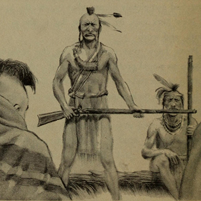 Captured by the Mohawks : and other adventures of Radisson, by North Serling, illustrated by Edwin Tunis, Cleveland, World Pub. Co ~ 1959 