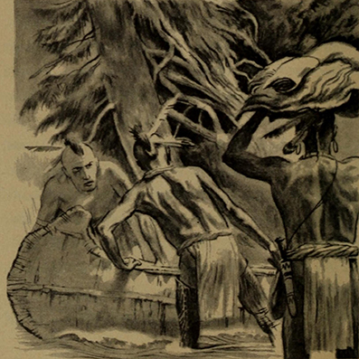 Captured by the Mohawks : and other adventures of Radisson, by North Serling, illustrated by Edwin Tunis, Cleveland, World Pub. Co ~ 1959 