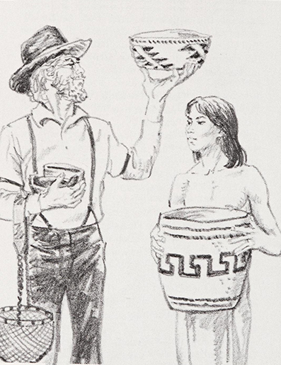 Tree Tall and the whiteskins ~ Shirlee Evans ~ illustrated by James Ponder  ~  Scottdale, Pa. : Herald Press ~ 1985