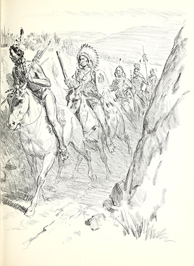 A picture report of the Custer fight