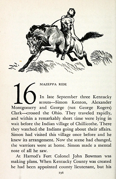 Simon Kenton, Kentucky scout, Thomas D. Clark, illustrated  by Edward Shenton