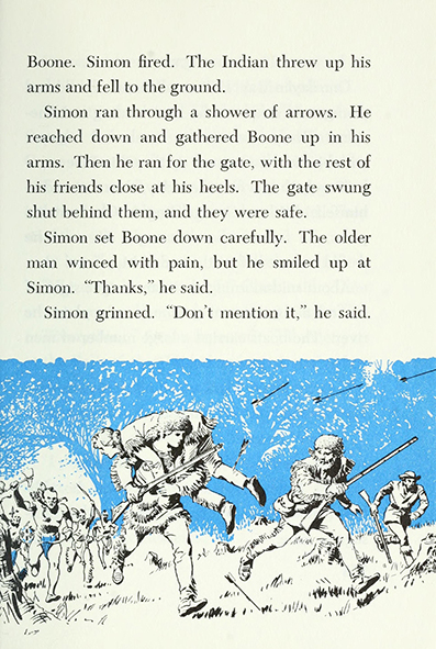 Simon Kenton, Young trail blazer, Katharine Elliott  Wilkie Thomas D. Clark, illustrated  by Gray Morrow