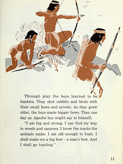 Apaches, Mary & Conrad Buff,  Marion Louisef Israel, illustrated by Harry Timmins 
