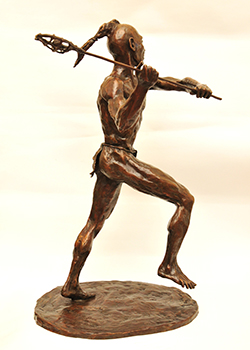 lacrosse sculpture - art of Howard Geer Hudson