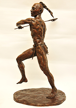 lacrosse sculpture - art of Howard Geer Hudson